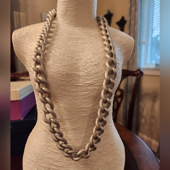 Vintage Chunky Link Chain Necklace - Picture 2 of 11